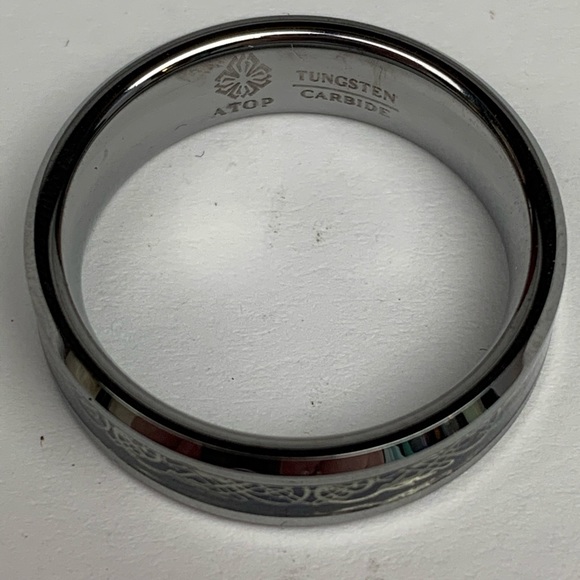 Tungsten Carbide Wedding Band - Picture 2 of 3